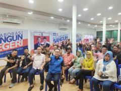 Antusiasme Warga Rumbai Memenuhi Posko AMAn: Tanda Kemenangan Agung Nugroho Semakin Dekat